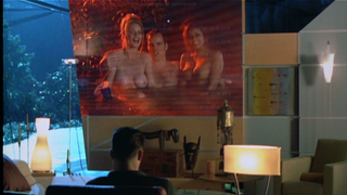 Juliet Reagh nude, Melodie Bennett nude, scene from Futuresport (1998)