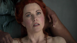 Lucy Lawless and Katrina Law nude, erotic scene from Spartacus Blood and Sand s01e09 (2010)