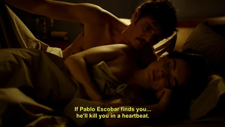 Paulina Gaitan nude, sex scene from Narcos s01e05, sex scene from08 (2015)