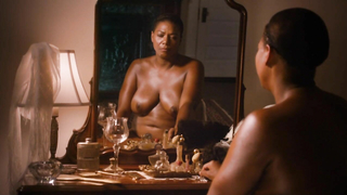 Queen Latifah nude, sex scene from Bessie (2015)