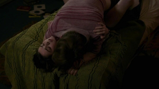 Maisie Williams sexy, sex scene from The Falling (2014)