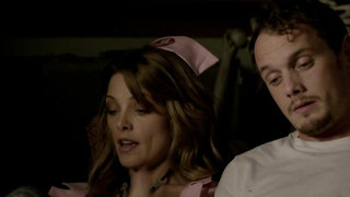 Ashley Greene sexy, scene from Burying the Ex (2014)