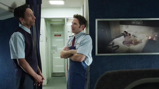 Jessica Lowndes sexy, sex scene from Larry Gaye: Renegade Male Flight Attendant (2015)