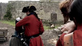 Laura Donnelly nackt, Caitriona Balfe nackt, Szene aus Outlander s01e02 (2014)