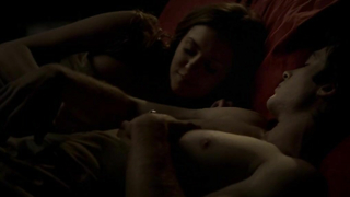 Nina Dobrev sexy, Candice Accola sexy, sex scene from The Vampire Diaries s06e13e17 (2015)