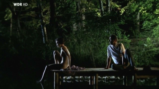 Marion Mitterhammer nude, scene from Utta Danella Der Mond im See (2004)