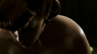 Carla Gugino sexy, erotic scene from Watchmen (2009)