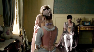 Holli Dempsey nude, Eloise Smyth sexy, Sex scene from Harlots s01e04 (2017)