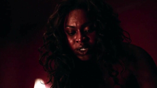 Yetide Badaki nude, Sex scene from American Gods s01e01 (2017)